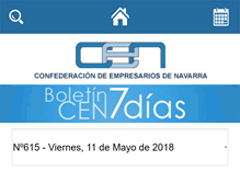 Tablet Screenshot of cen7dias.es